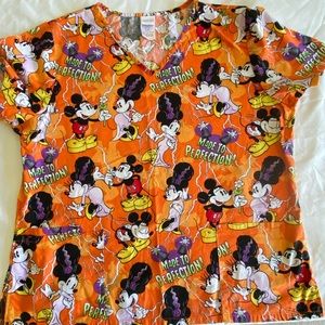 Disney Halloween Scrub